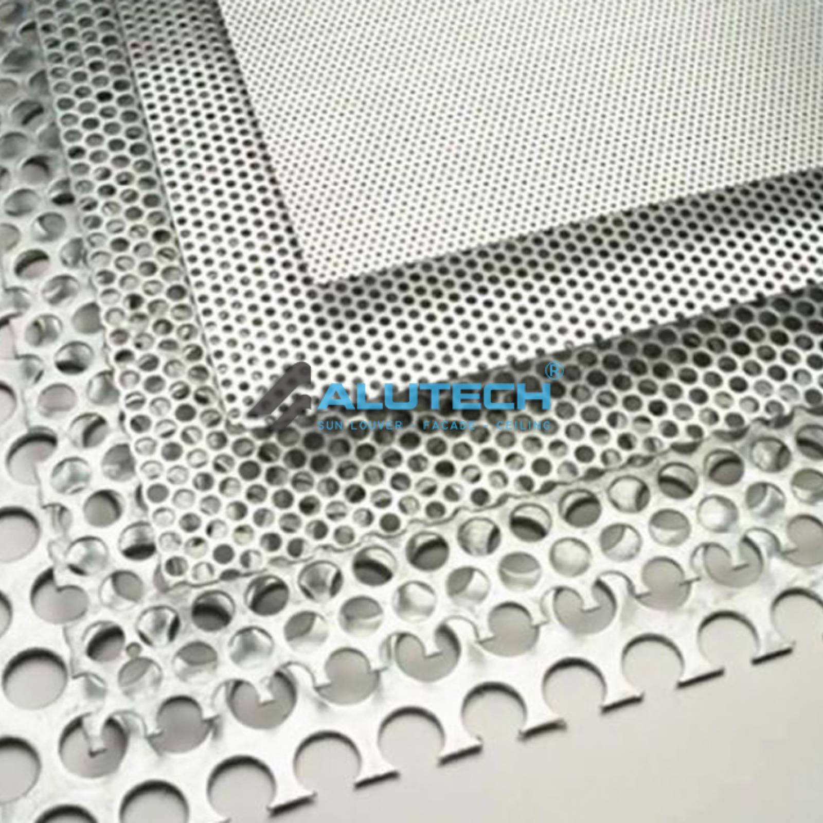 TẤM ỐP NHÔM ĐỤC LỖ TRÒN