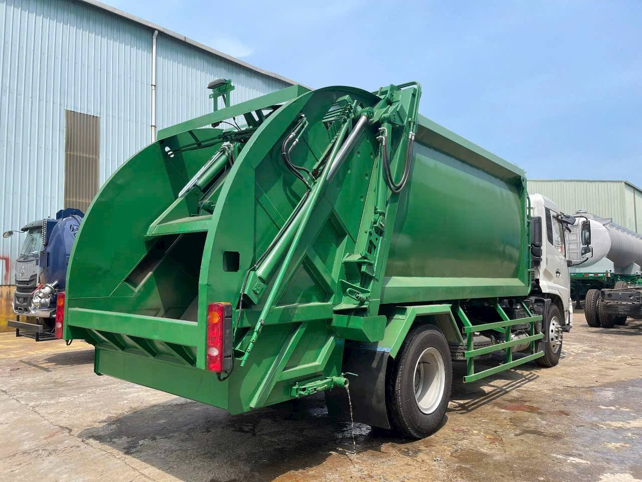 Xe thu gom cuốn ép rác Dongfeng 14 m3
