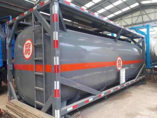 ISOTANK CHỞ HÓA CHẤT 21M3, 20FT-2 KHOANG ĐỘC LẬP