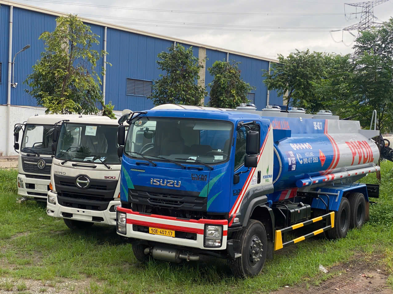 xe xăng dầu ISUZU