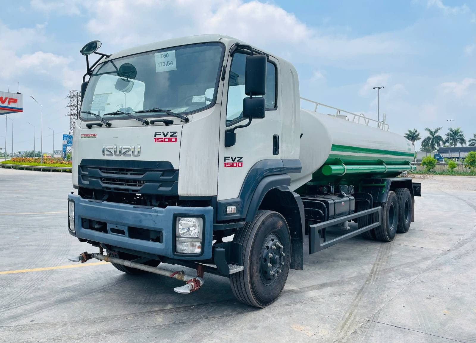 xe phun nước ISUZU - FVZ60TE5 - Euro 5 - 14.1m3