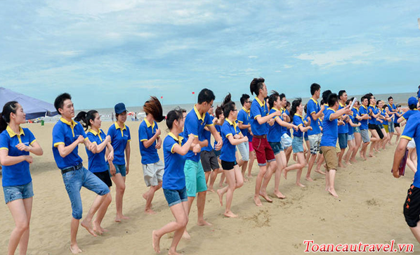 chương trình Team Building do Toàn Cầu Travel tổ chức