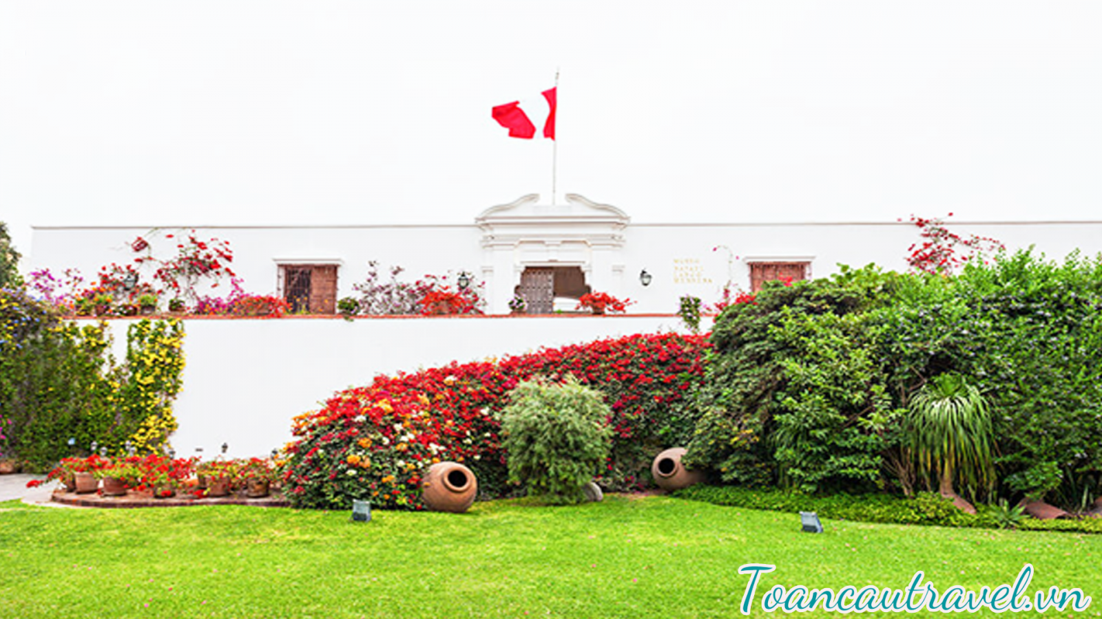 Bảo tàng Rafael Larco Herrera nơi trưng bày các bộ sưu tập nghệ thuật lớn nhất của Peru thời tiền Nam Mỹ