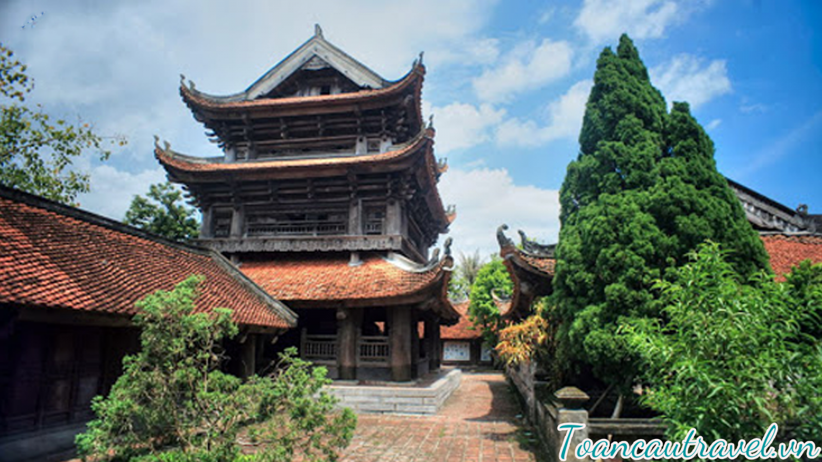 TC019 - HÀ NỘI– ĐỀN ĐỒNG BẰNG – CHÙA KEO -  ĐỀN TRẦN - HÀ NỘI