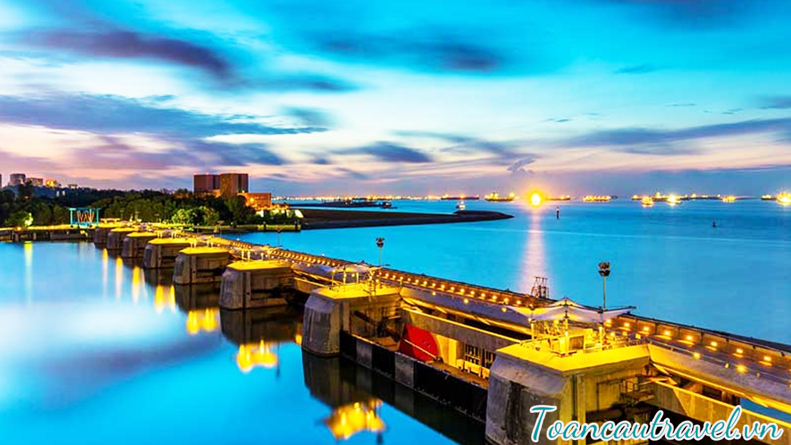  MARINA BARRAGE – ĐẬP NƯỚC NỔI TIẾNG THẾ GIỚI CỦA SINGAPORE