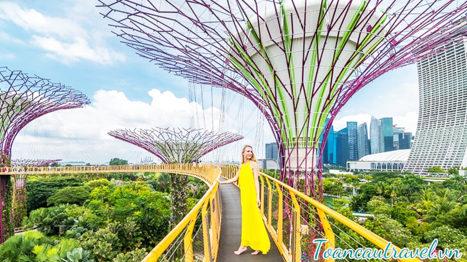 KHÁM PHÁ GARDEN BY THE BAY - VẺ ĐẸP BIỂU TƯỢNG SINGGAPORE