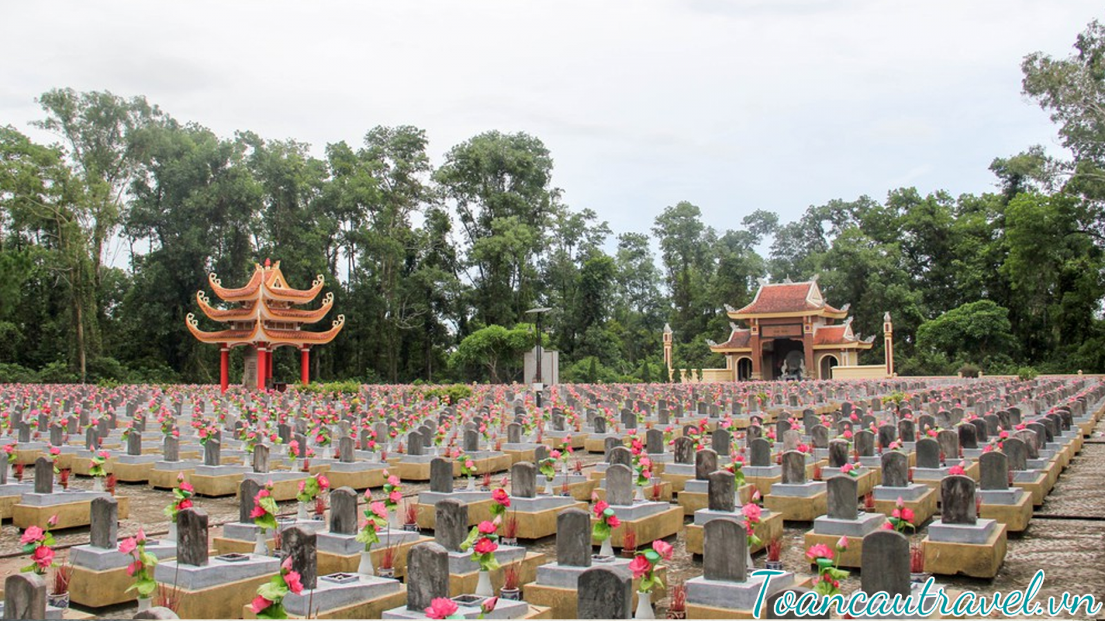 Nghĩa Trang Trường Sơn làm lễ viếng các anh hùng liệt sĩ