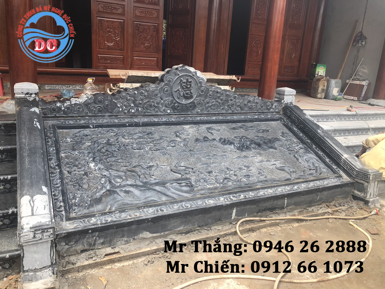 Chiếu rồng đá xanh