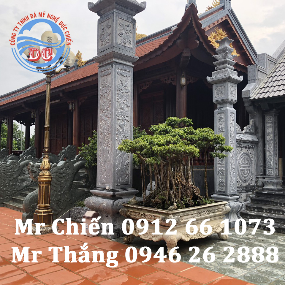 Cột đá đẹp mẫu CD001
