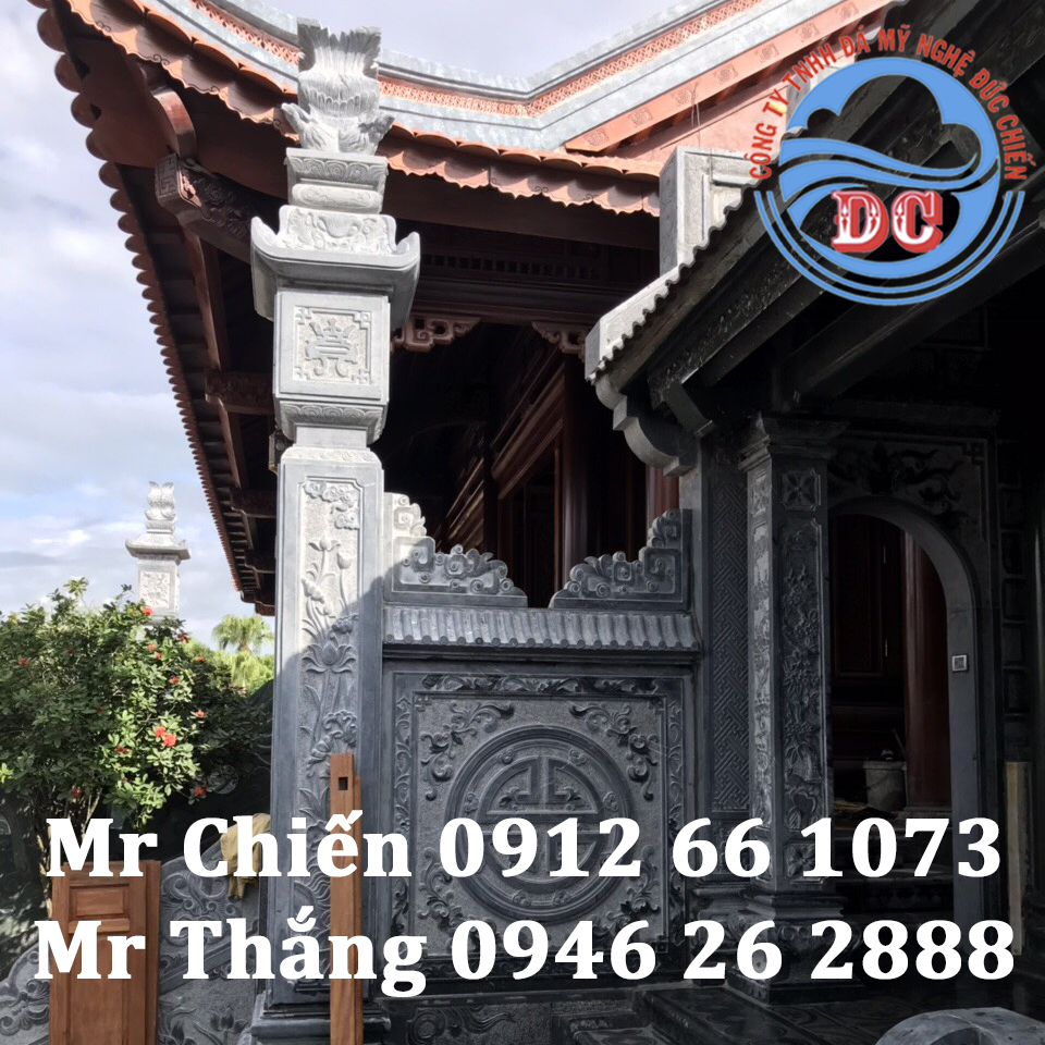 Cột đá đẹp mẫu CD002