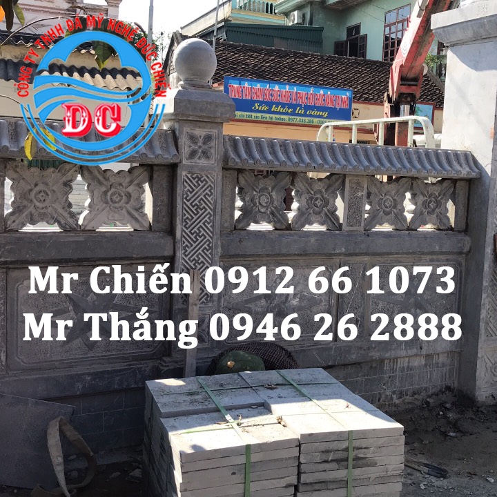 Mẫu lan can đá đẹp LCĐC003