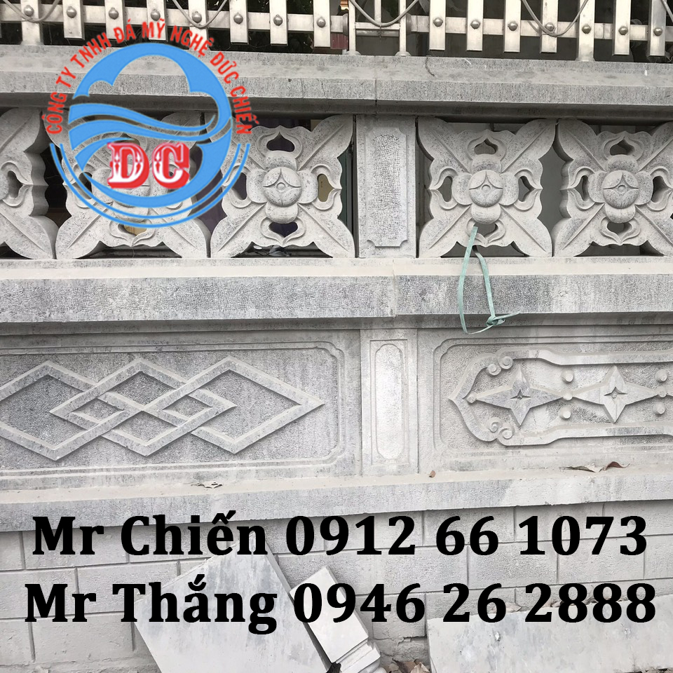 Mẫu lan can đá đẹp LCĐC004