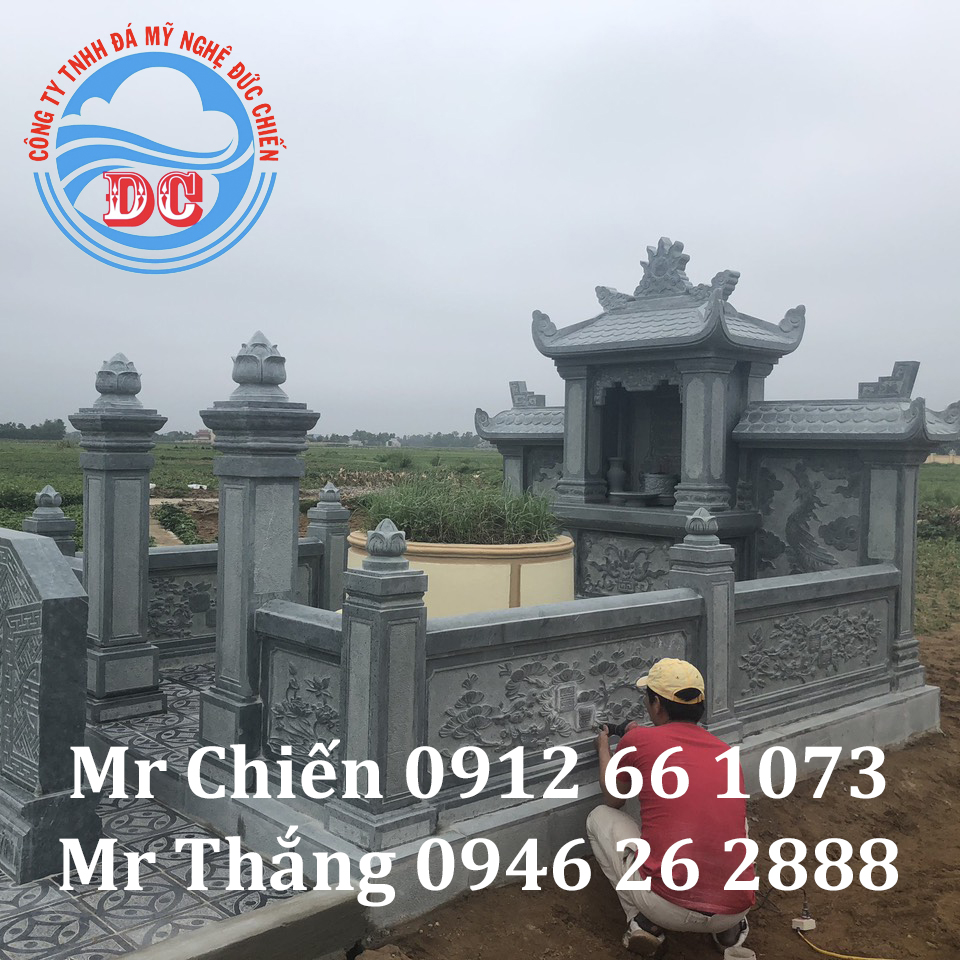 Lăng thờ đá mẫu LTĐC003 - Đá Mỹ Nghệ Đức Chiến