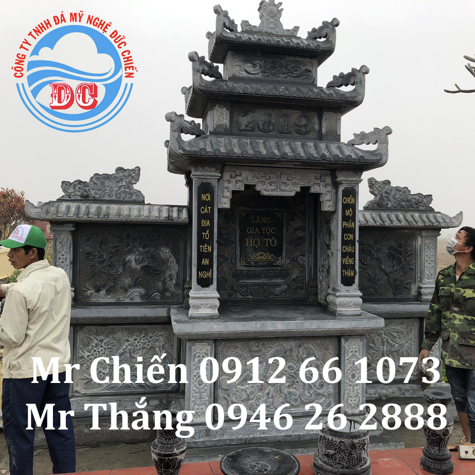 Lăng thờ đá mẫu LTĐC005 - Đá Mỹ Nghệ Đức Chiến