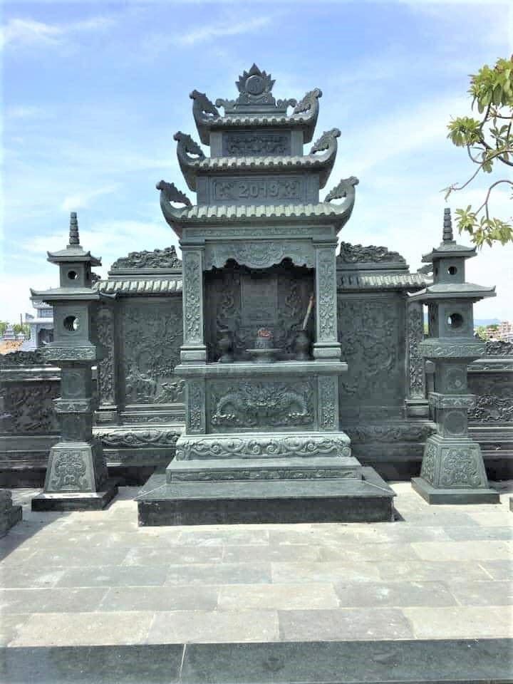 Lăng thờ đá mẫu LTĐC008 - Đá Mỹ Nghệ Đức Chiến