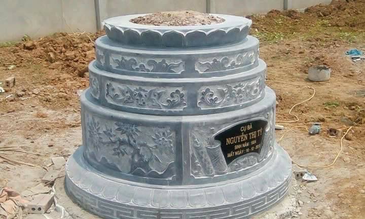 Mẫu mộ tròn đẹp mã MTĐC004