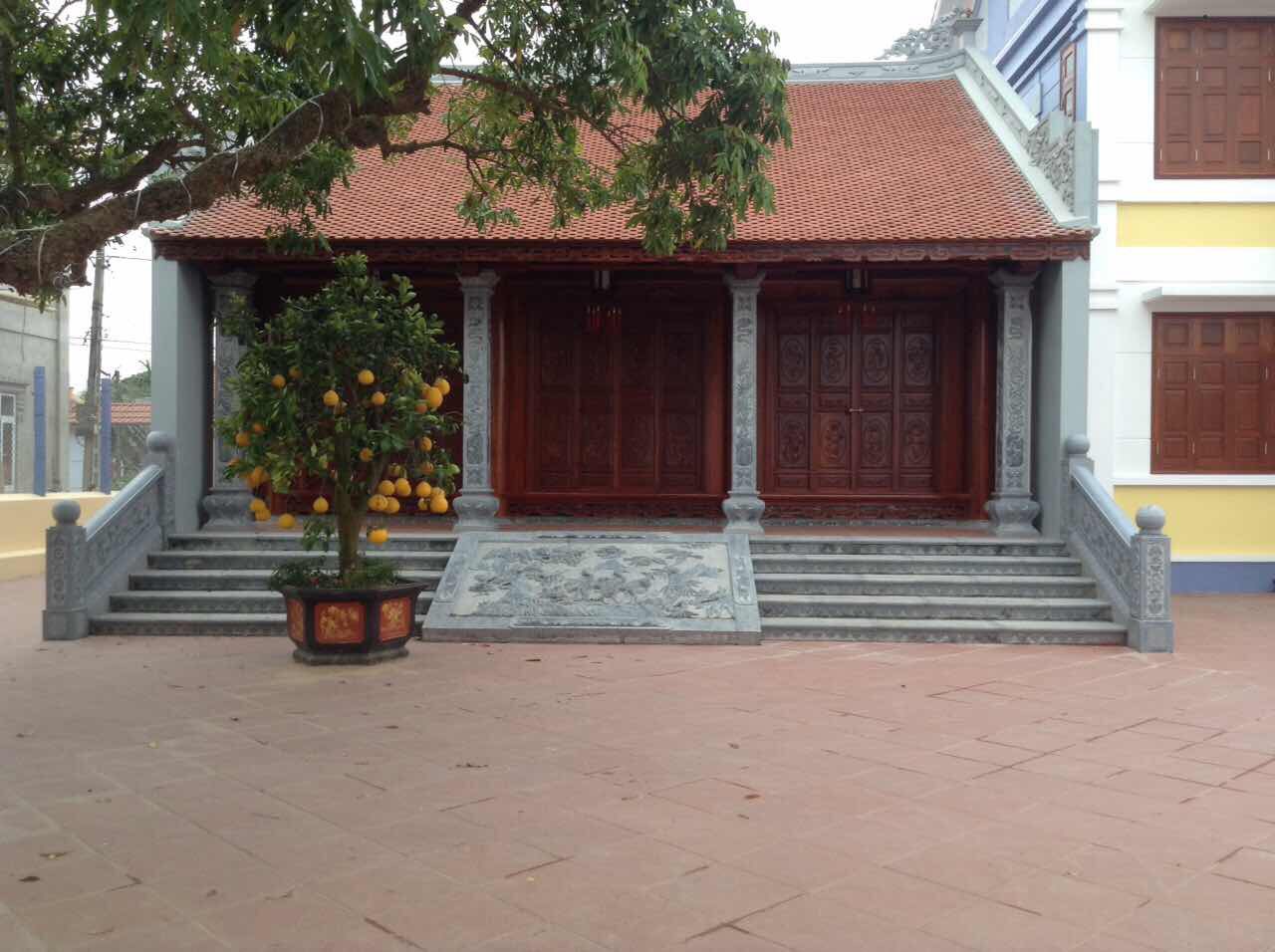 Mẫu nhà thờ họ Đức Chiến mẫu NTĐC006